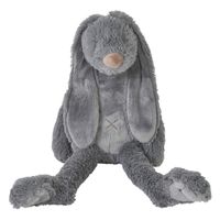 Happy Horse - Knuffel Rabbit Richie - 38 cm Donkergrijs