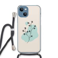 Love your petals: iPhone 13 Transparant Hoesje met koord