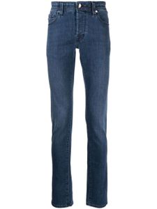 Sartoria Tramarossa jean skinny Leonardo à taille mi-haute - Bleu