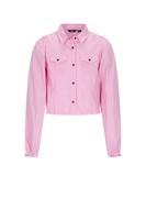 NoBell winter blouse meisjes - roze - Tikky - gestreept, cropped