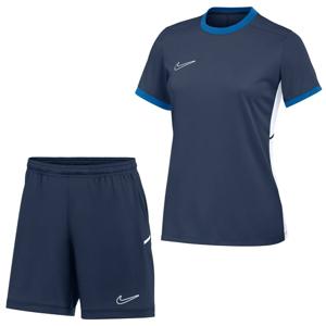 Nike Academy 25 Trainingsset Dames Donkerblauw Blauw Wit