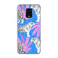 Tijger: Xiaomi Redmi Note 9 Pro Transparant Hoesje