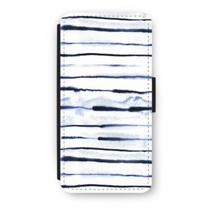 Ink Stripes: iPhone 8 Plus Flip Hoesje