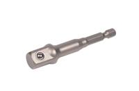 Hikoki Accessoires adapter 1/4" zeskant - 1/2" vierkant met kogel 75l - 751973