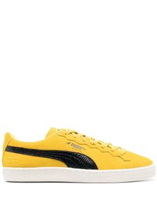 PUMA x Essentiel baskets en daim - Jaune