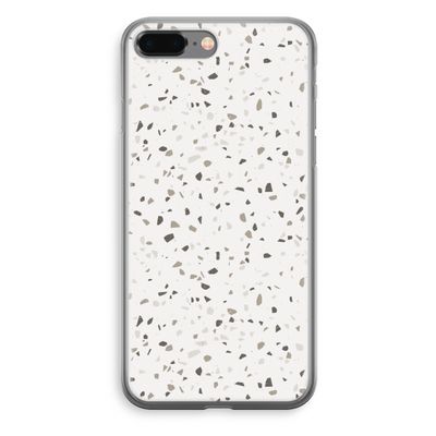 Terrazzo N°14: iPhone 8 Plus Transparant Hoesje