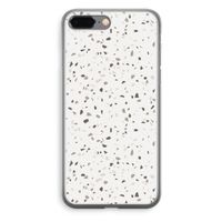 Terrazzo N°14: iPhone 8 Plus Transparant Hoesje