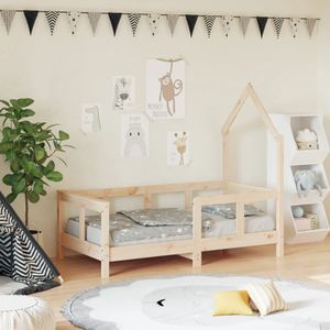 Kinderbedframe 70x140 cm massief grenenhout