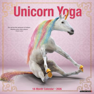 Unicorn Yoga Kalender 2026