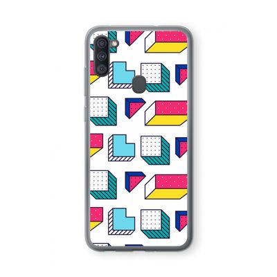8-bit N°7: Samsung Galaxy A11 Transparant Hoesje