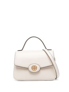 Tory Burch sac porté épaule Robinson Spazzolato - Tons neutres