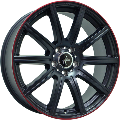 KESKIN KT16 Mat BLACK LIP RED KESKIN KT16 Mat BLACK LIP RED