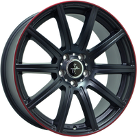 KESKIN KT16 Mat BLACK LIP RED - thumbnail