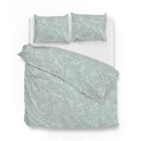 Dekbedovertrek Katoen Paisley Di Lino Mint Green Patroon 200x200 Cm Zo!Home - Dekbed-Discounter.nl