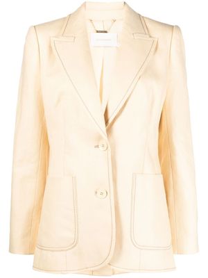 ZIMMERMANN blazer High Tide - Jaune