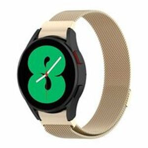 Samsung Galaxy Watch 4 - 40mm / 44mm - Milanese bandje (ronde connector) - Vintage goud