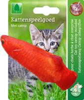 Boon kattenspeelgoed vis plus catnip 11 cm oranje - Gebr de boon