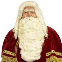 Sinterklaas verkleed set - wenkbrauwen yakhaar - baard/pruik/snor - Goed Heiligman