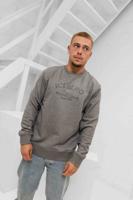 Iceberg 5C Felpa E030 Sweater Heren Grijs - Maat M - Kleur: Grijs | Soccerfanshop