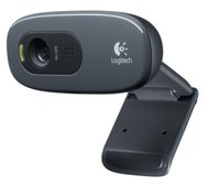 Logitech C270 webcam 3 MP 1280 x 720 Pixels USB 2.0 Zwart - thumbnail