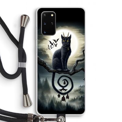 Moonlight Companions: Samsung Galaxy S20 Plus Transparant Hoesje met koord