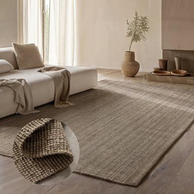 Handgeweven Jute Vloerkleed - Taupe 90x60cm - Jute - Dekbed-Discounter.nl