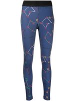 Rossignol legging Booster à motif étoiles - Bleu