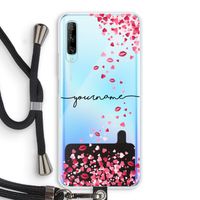 Hartjes en kusjes: Huawei P Smart Pro Transparant Hoesje met koord