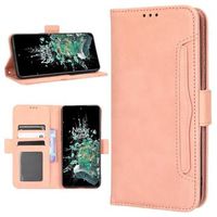 Cardholder Series OnePlus 10T/Ace Pro Portemonnee Hoesje - Roze - thumbnail