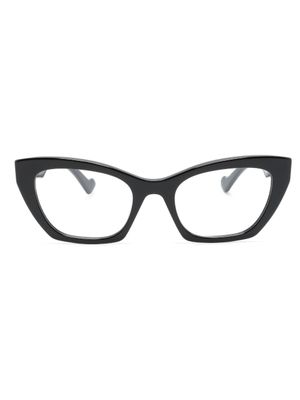 Gucci Eyewear lunettes de vue à monture papillon - Noir