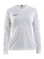 Craft 1906885 Squad Solid Jersey LS W - White - XS