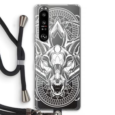 Oh Deer: Sony Xperia 1 III Transparant Hoesje met koord
