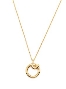 Missoma collier Curly Molten à pendentif - Or