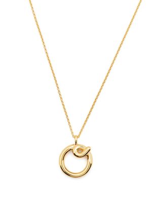 Missoma collier Curly Molten à pendentif - Or