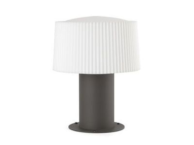 Sokkellamp Muffin aluminium met witte kap 74433-74429 ESR
