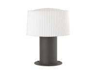 Sokkellamp Muffin aluminium met witte kap 74433-74429 ESR