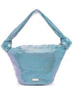 Cult Gaia sac porté épaule Gia à effet irisé - Bleu