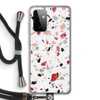 Terrazzo N°12: Samsung Galaxy A72 5G Transparant Hoesje met koord