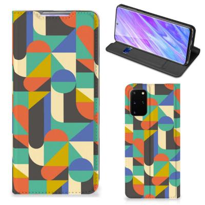 Samsung Galaxy S20 Plus | Hoesje met Magneet | Funky Retro