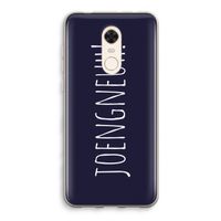 Joengneuh!: Xiaomi Redmi 5 Transparant Hoesje