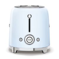 Smeg TSF01PBEU broodrooster 2 snede(n) Blauw 950 W - thumbnail