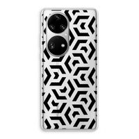 Crazy pattern: Huawei P50 Pro Transparant Hoesje