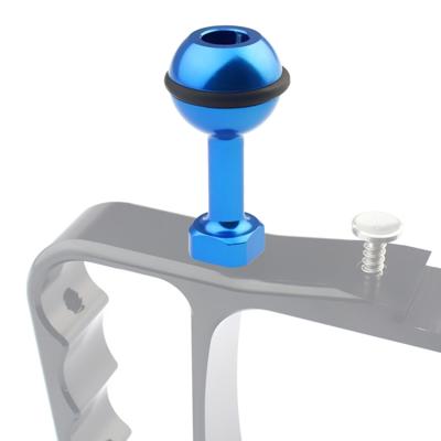 PULUZ 1/4 inch schroef aluminium kogel adapter houder voor DJI osmo actie GoPro HERO7/6/5/5 sessie/4 sessie/4/3 +/3/2/1 Xiaoyi en andere Actiecamera