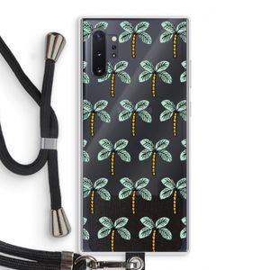Paradise: Samsung Galaxy Note 10 Plus Transparant Hoesje met koord