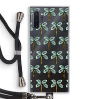 Paradise: Samsung Galaxy Note 10 Plus Transparant Hoesje met koord