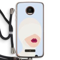 Incognito: Motorola Moto Z Force Transparant Hoesje met koord