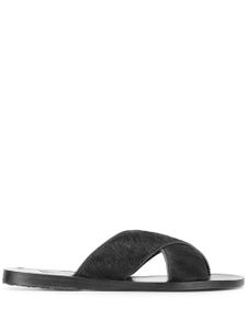 Ancient Greek Sandals sandales "Thais" - Noir