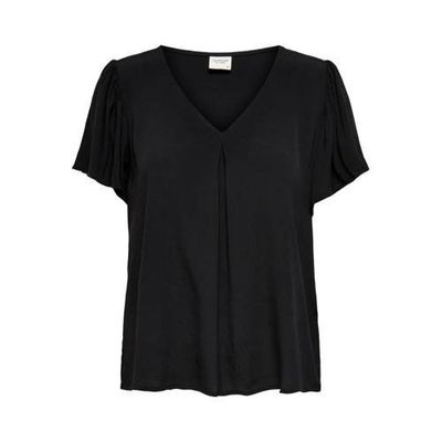 JDY top JDYLEA met plooien zwart JDY top JDYLEA met plooien zwart