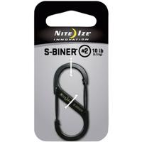 NITE Ize NI-SB2-03-01 Karabijn S-Biner Gr. 2 50 mm x 22 mm 1 stuk(s) NITE Ize NI-SB2-03-01 Karabijn S-Biner Gr. 2 50 mm x 22 mm 1 stuk(s)