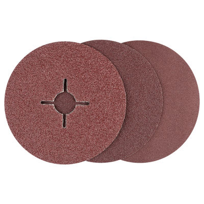 Bosch Accessoires Fiberschijvenset Ø125mm | Bm | Ongeperf | Span | 12-delig - 2609256254